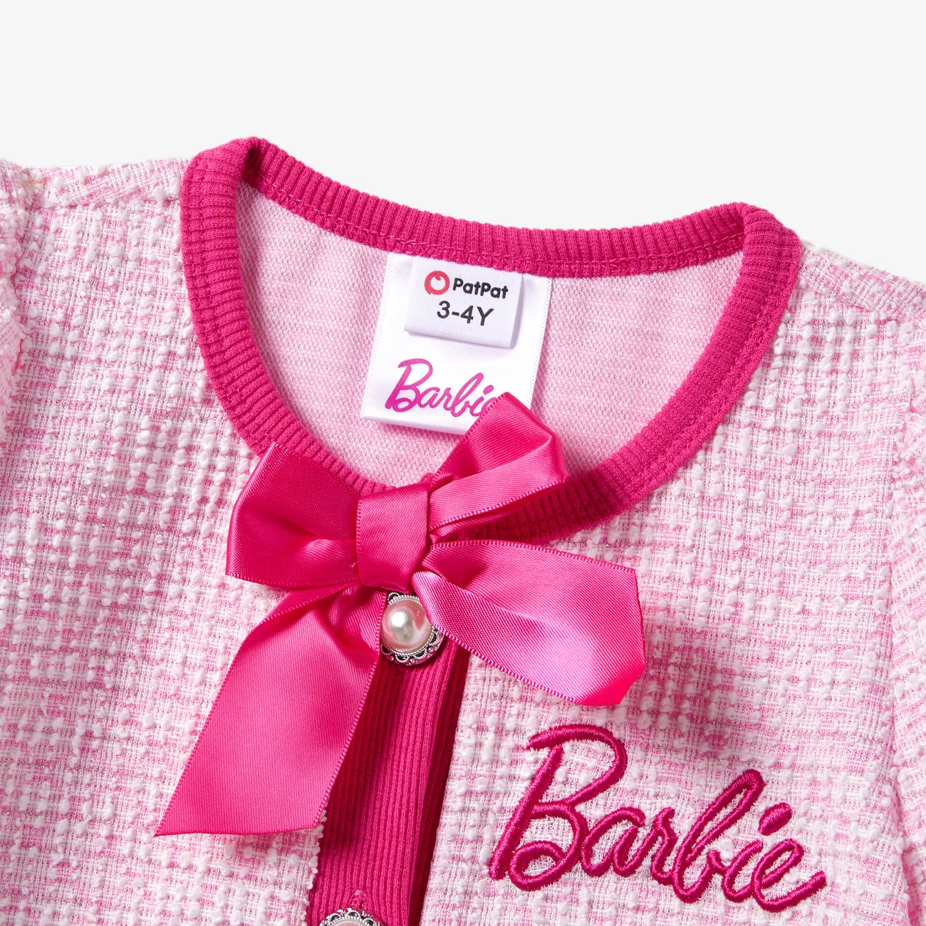 Barbie Festa della mamma Manica corta Vestiti Io e la mia Mamma Rosa big image 1