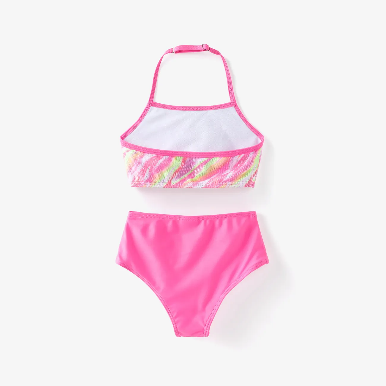 3 Stück Kleinkinder Mädchen Neckholder Süß Badeanzüge rosa big image 1