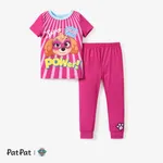 PAW Patrol 2pcs Niños / Niñas Pequeños Estampado de Personajes Pijama Ajustado
 Rosado
