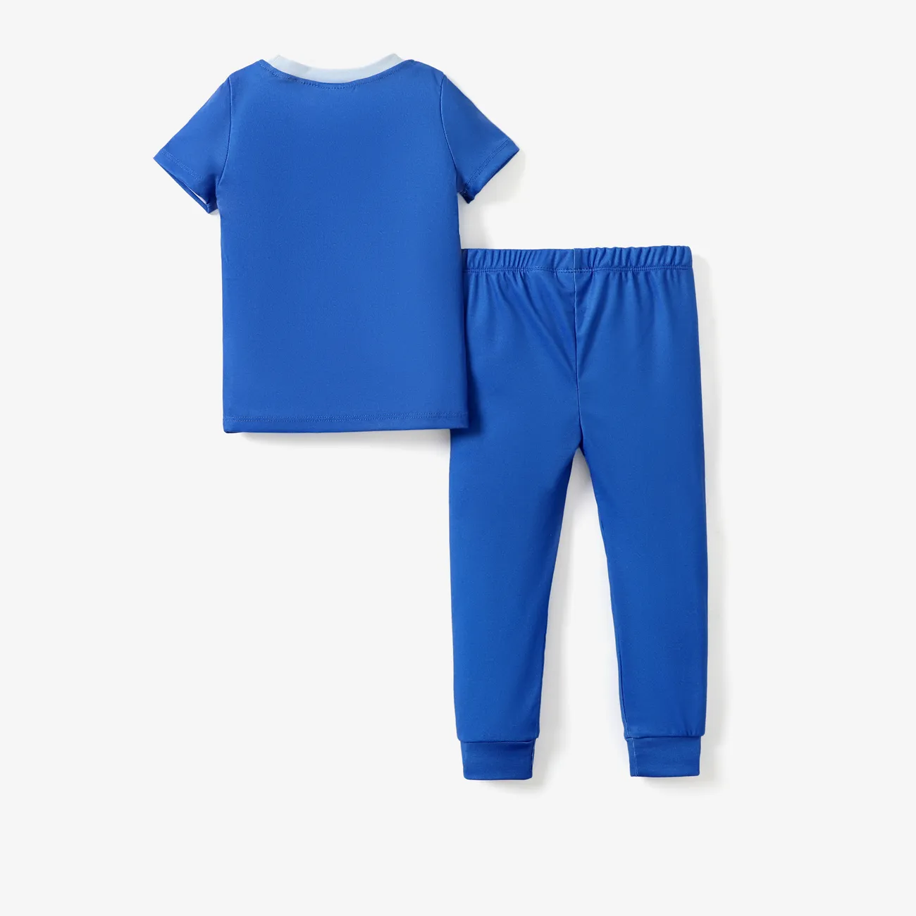 PAW Patrol 2pcs Toddler Boys/Girls Character Print Tight-fitting Pajamas
 Blue big image 1