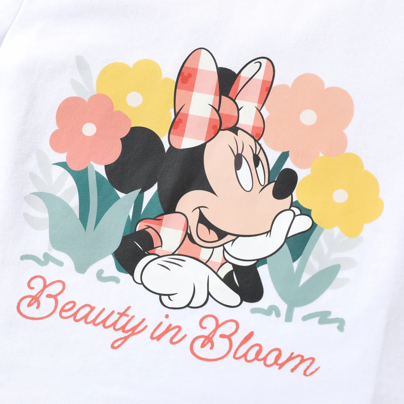 Disney Mickey and Friends 2件 IP 女 立體造型 童趣 套裝裙 米白色 big image 1