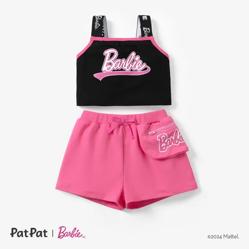 Barbie 2pcs Bébé Filles Fraise Bowknot Débardeur avec Ensemble de sous-vêtements pour bébé
