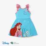 Disney Princess Criança Menina Halter Infantil Vestidos Azul