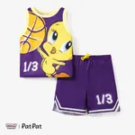 Looney Tunes 2pcs Toddler Girls Sporty Character Print Tank Top&Shorts Set

 Purple