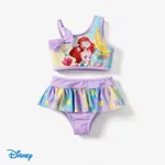 Disney Princess Toddler Girls Moana/Ariel 2pcs Character Bow-shoulder Swimsuit

 Purple