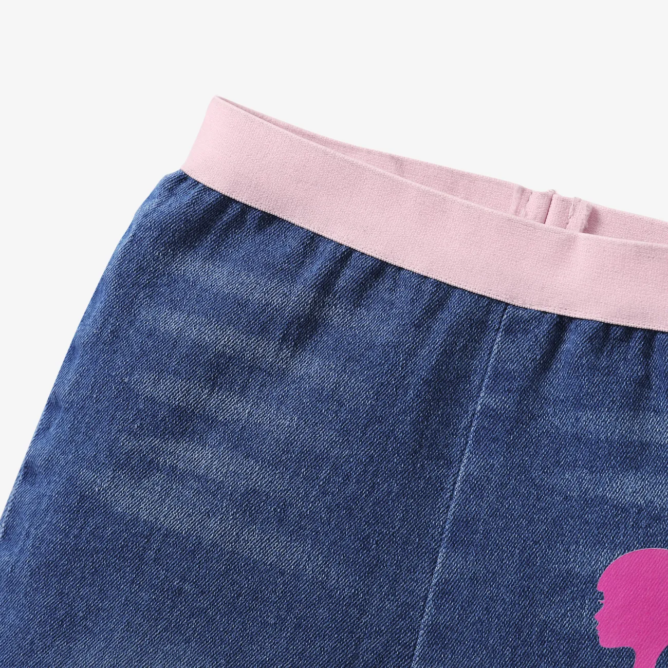 Barbie Ragazza Cuciture in tessuto Dolce Jeans blu denim big image 1