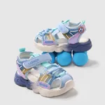 Toddler/Kids Solid Casual Mesh Fiber Velcro Sandals Blue