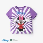 Disney Mickey and Friends Unisex Infantil Camiseta Púrpura