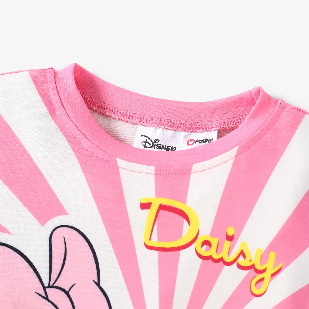 Disney Mickey and Friends Unisex Infantil Camiseta Rosado big image 1