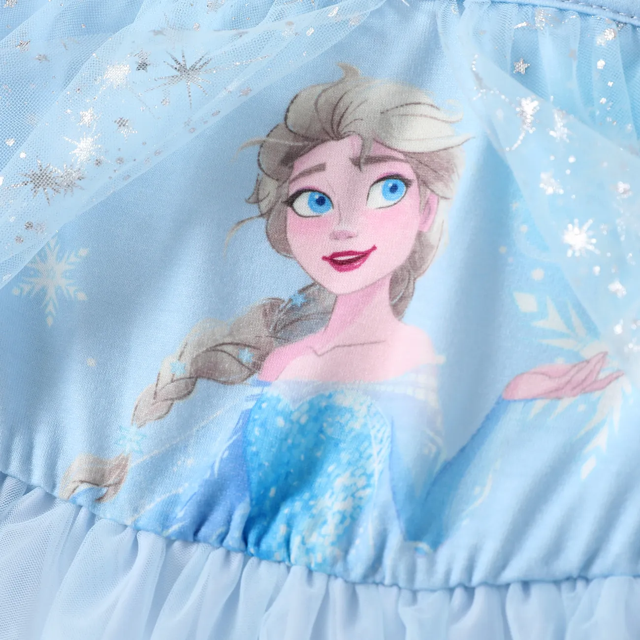 La Reine des neiges de Disney Enfant en bas âge Fille Couture de tissus Enfantin Robes Bleu big image 1