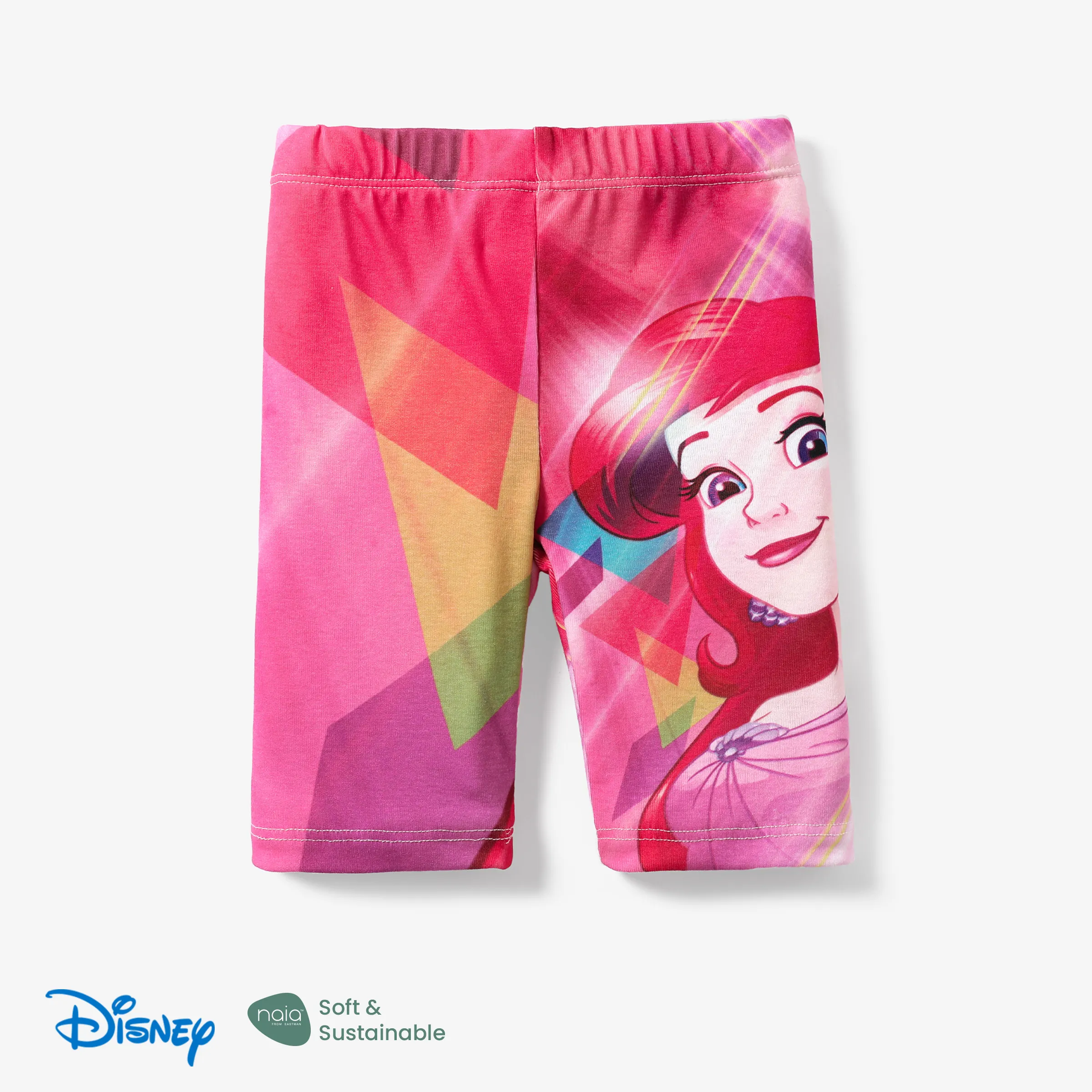 Disney PrincessToddler/Kid Girl Naia™ Character Print Short Leggings
 Pink