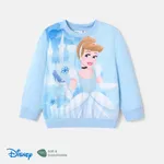 Disney Princess Criança Menina Bonito Sweatshirt Azul Claro