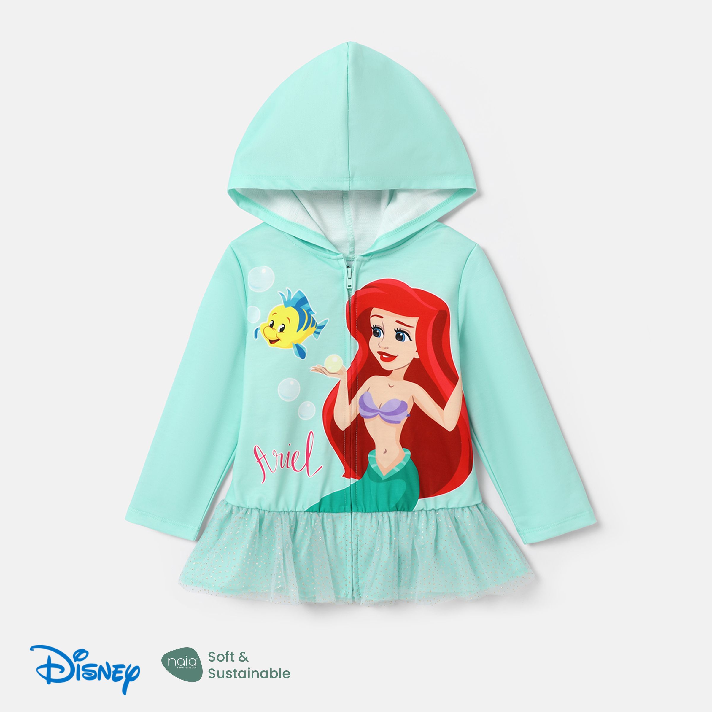 

Disney Princess Toddler Girl Character Print Long-sleeve Pullover