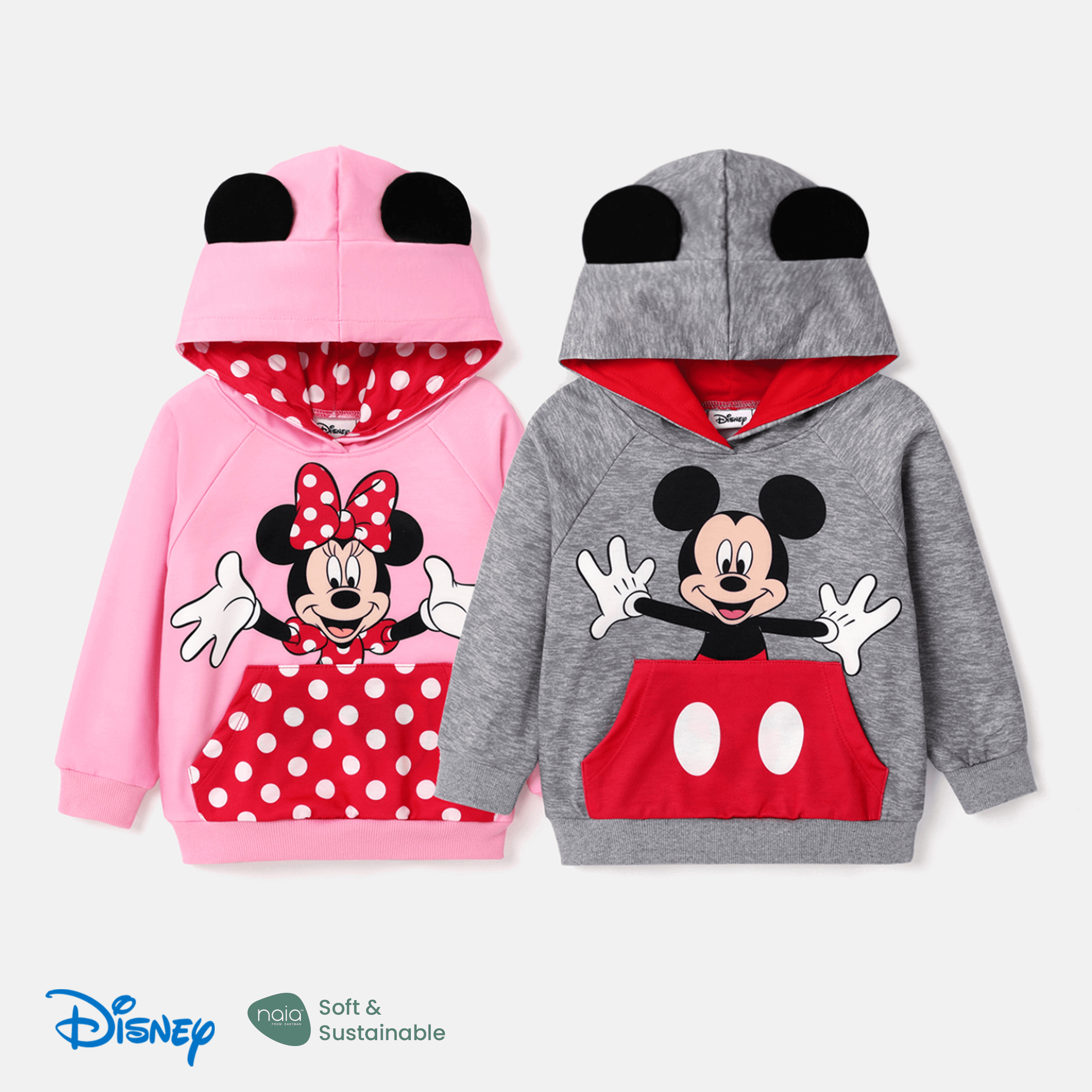 Disney Mickey and Friends 小童 中性 立體造型 童趣 衛衣