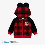 Disney Mickey and Friends Baby Boy Character Graphics 1 Jumpsuit or 1 Polar Fleece 3D Ear Jacket or 1 Track Pants Red