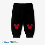 Disney Mickey and Friends Baby Boy Character Graphics 1 Jumpsuit or 1 Polar Fleece 3D Ear Jacket or 1 Track Pants Black