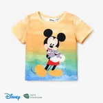 Disney Mickey and Friends Ostern Kleinkinder Unisex Kindlich Kurzärmelig T-Shirts Farbblock