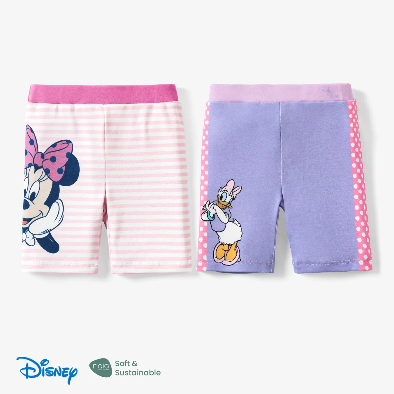 Disney Mickey and Friends 1pc Toddler/Kids Girls Naia™ Character Leggings/Skinny Pants
 Pink big image 1