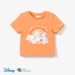 Disney Winnie the Pooh 1pc Baby Boys/Girls Naia™ Character Print Striped Rainbow Romper/ T-shirt/ Shorts
 Orange