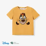 El Rey León de Disney Niño pequeño Unisex Infantil Manga corta Camiseta caqui