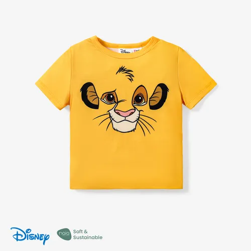 Disney Lion King Simba 1pc Niño / Niña Naia™ Camiseta Estampada de Personaje