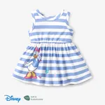 Disney Mickey and Friends 1pc Baby/Toddler Girls Naia™ Character Print Polka Dots/Stripped Dress Light Blue