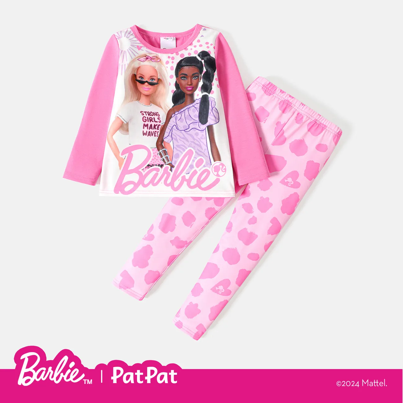 Barbie Toddler Girl Cotton Stars Print Skirt Leggings Only د.ب.‏ 7.70 بات  بات Mobile