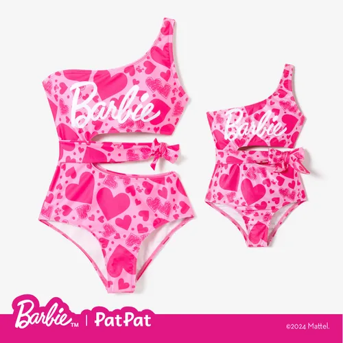 Barbie Mommy & Me Girls Heart-shaped Swimwear
