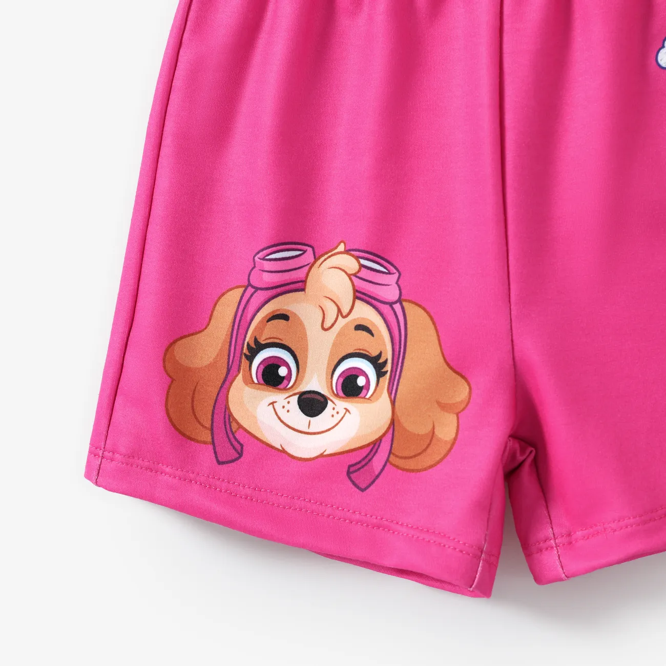 Patrulha Canina 2 unidades Criança Unissexo Infantil conjuntos de camisetas Rosa big image 1