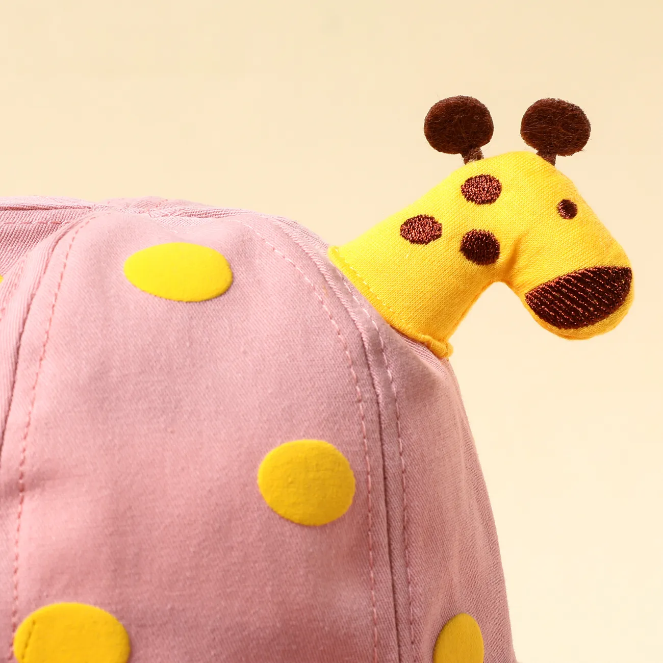 Baby/toddler Cute deer sunshade bucket hat Pink big image 1