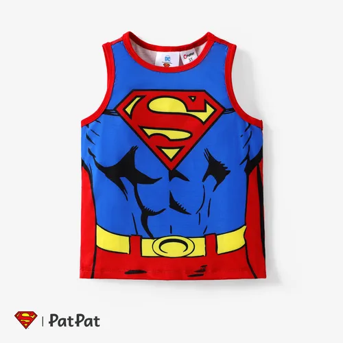 Liga de la Justicia Niños Pequeños 1pc Superman Camiseta sin mangas deportiva