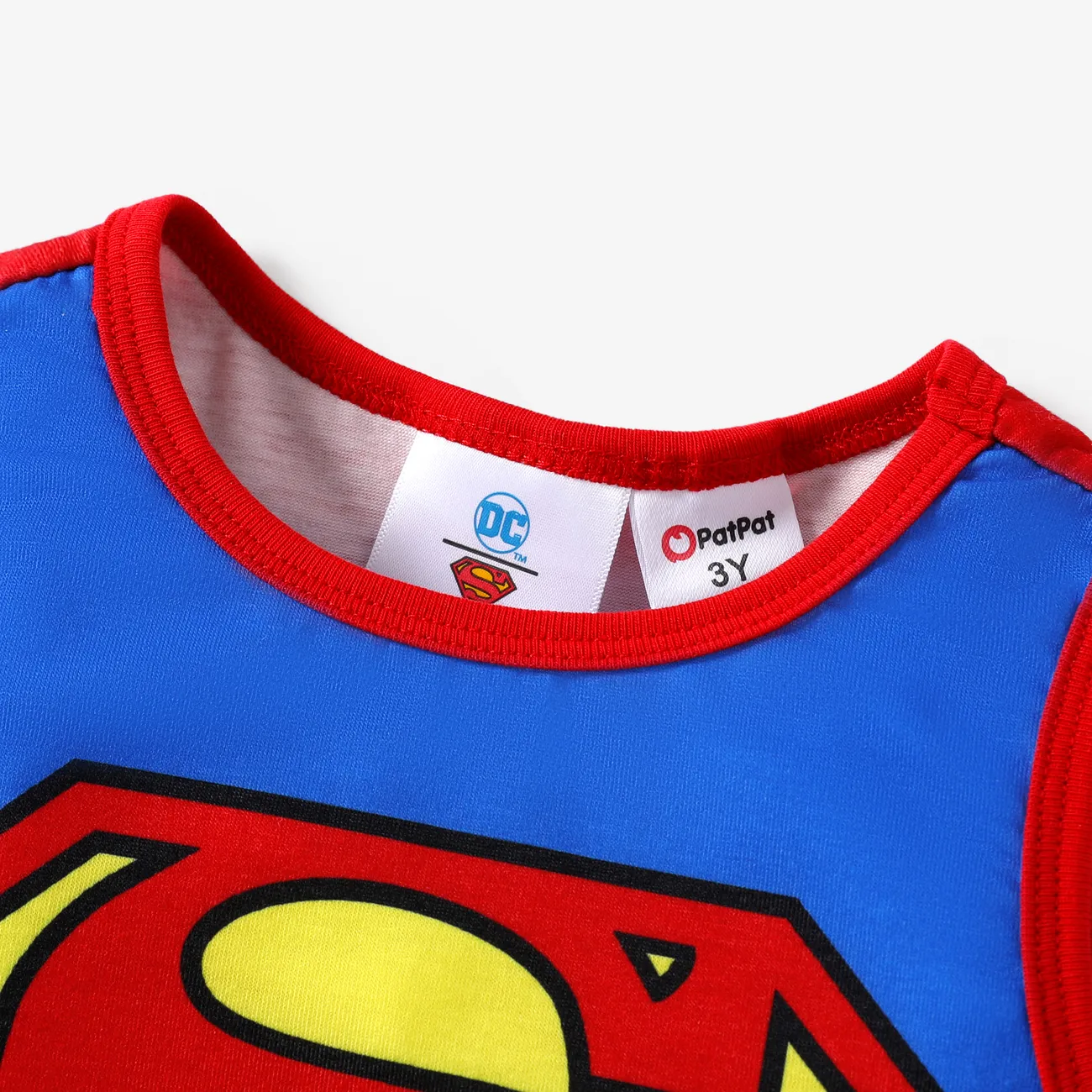 Justice League Niño pequeño Chico Infantil Camisetas sin mangas Rojo big image 1