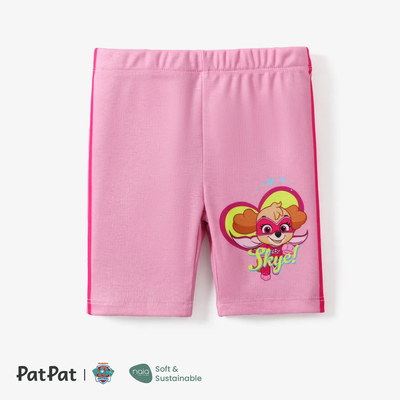 PAW Patrol 1pc Toddler Girl Naia™ Polka Dots Character Print Leggings pink- big image 1