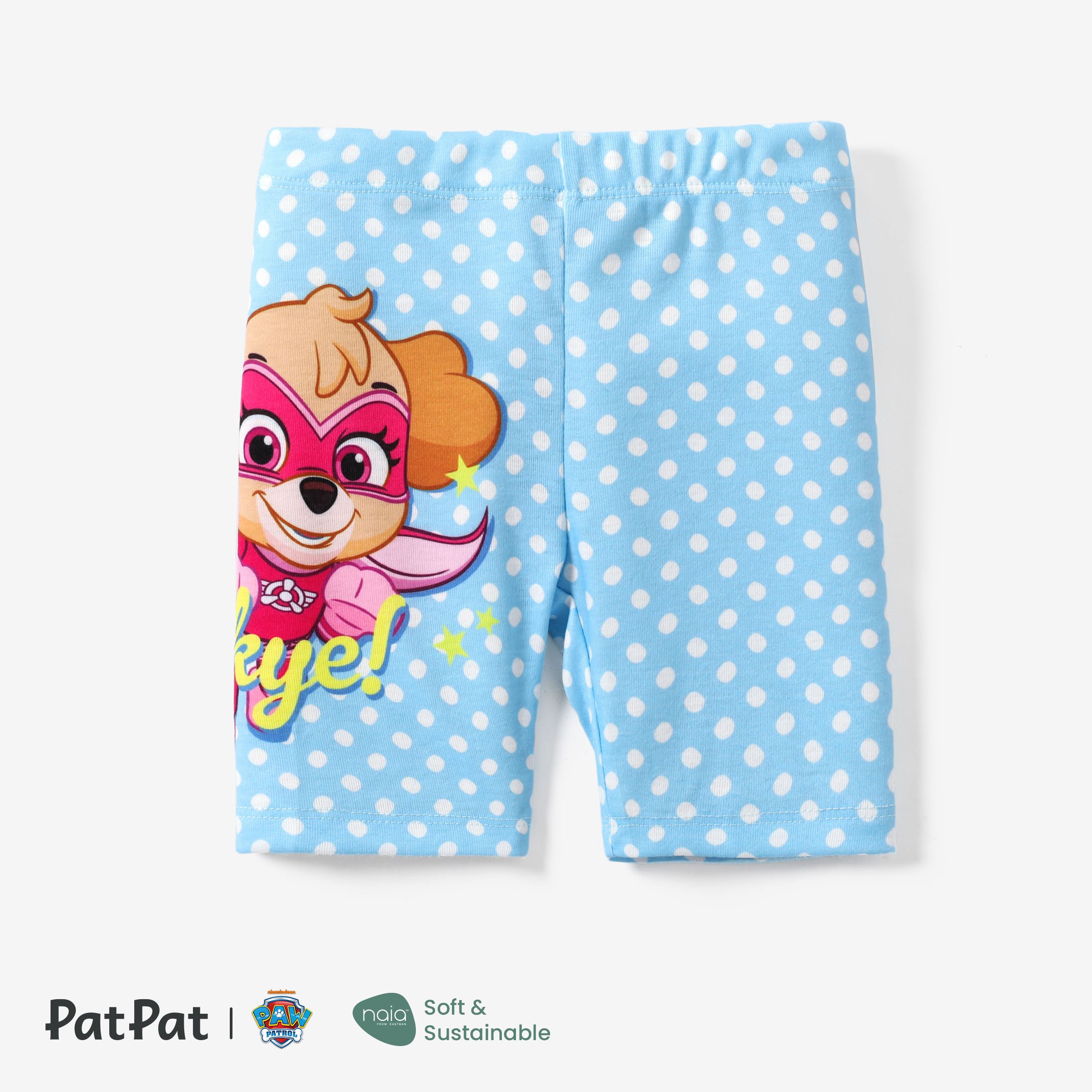 PAW Patrol 1pc Toddler Girl Naiatm Polka Dots Character Print Leggings