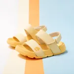 Kleinkinder Kinder Unisex Basics Unifarben Sandalen gelb