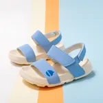 Kleinkinder Kinder Unisex Basics Unifarben Sandalen blau