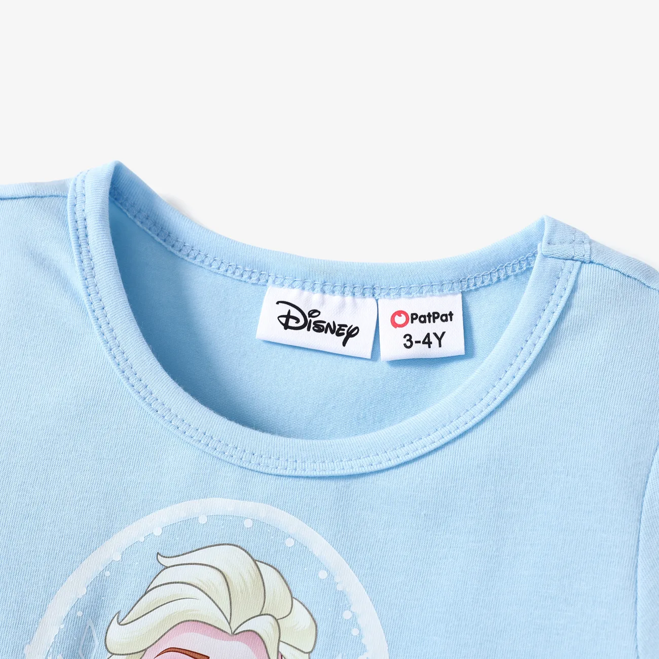 迪士尼冰雪奇緣 小童 女 立體造型 童趣 連衣裙 藍色 big image 1