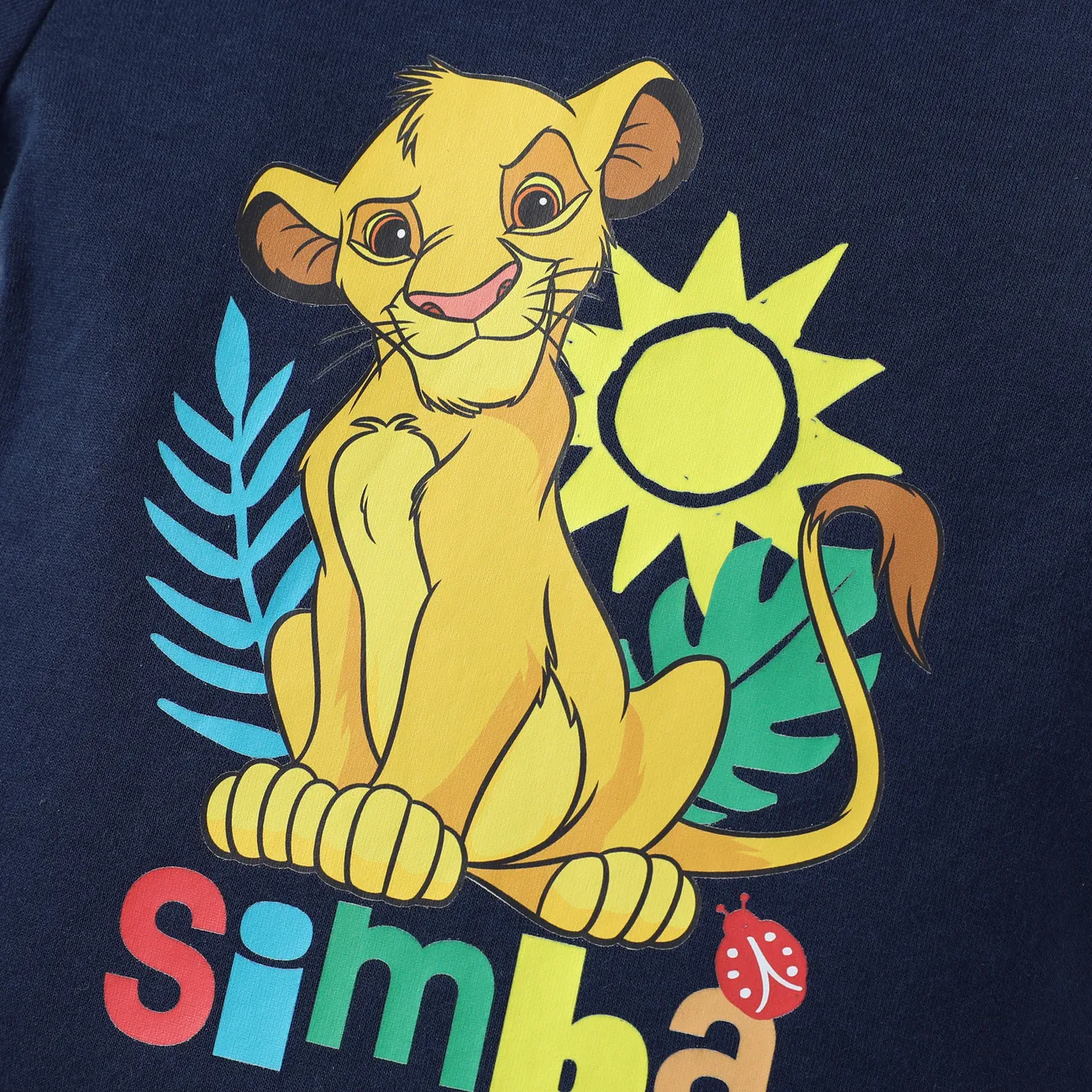 Disney Lion King Baby Boys/Girls Simba 1pc Naia™ Character Print Romper royalblue big image 1