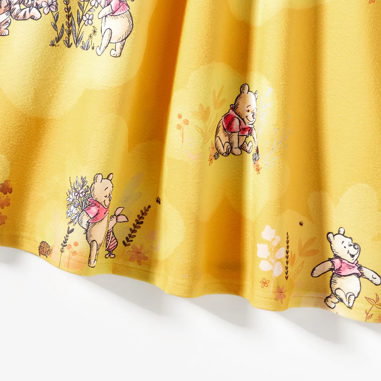Disney Winnie the Pooh 母親節 短袖 連衣裙 媽咪寶寶裝 彩色 big image 1