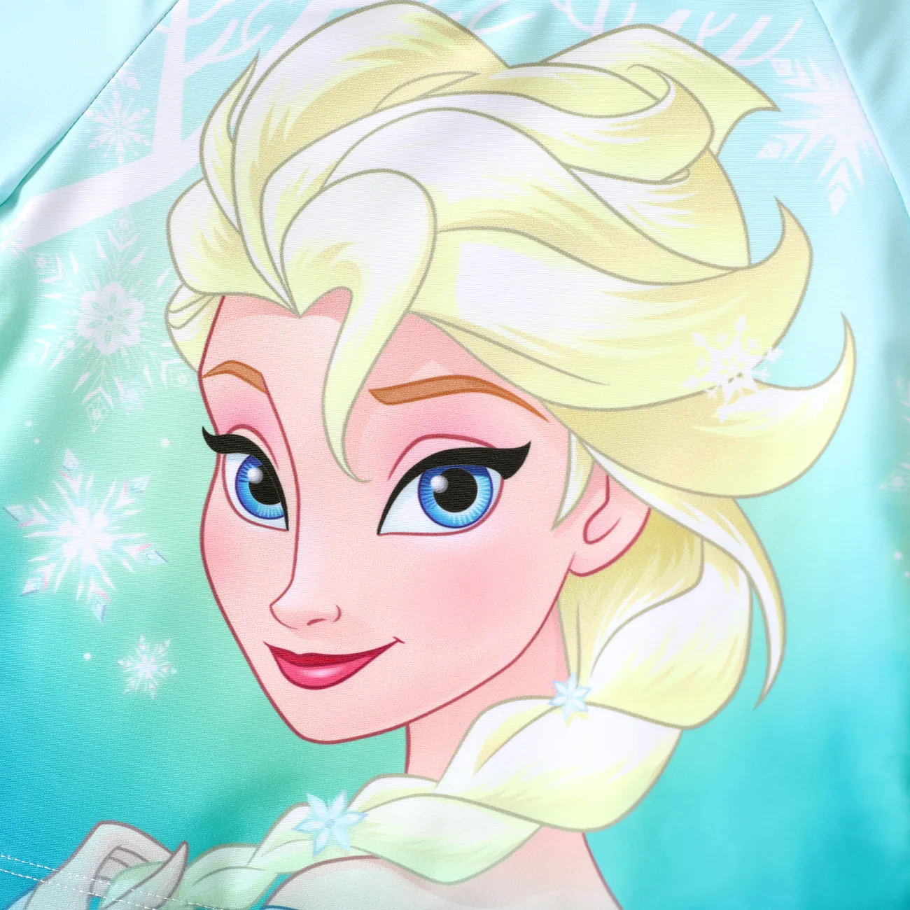 Disney Die Eiskönigin 2 Stück Kleinkinder Mädchen Hypertaktil Kindlich Badeanzüge Frühlingsgrün big image 1