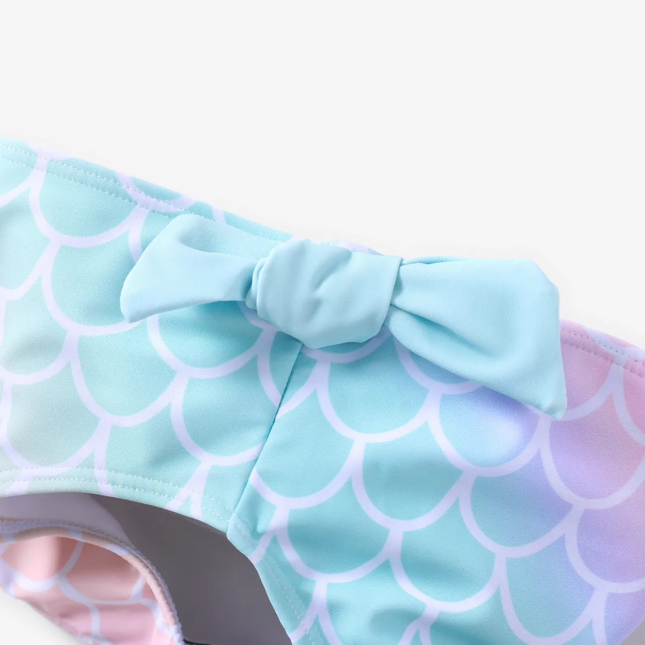 Disney Princess 2 unidades Menina Ombro descoberto Infantil Fatos de banho colorido big image 1