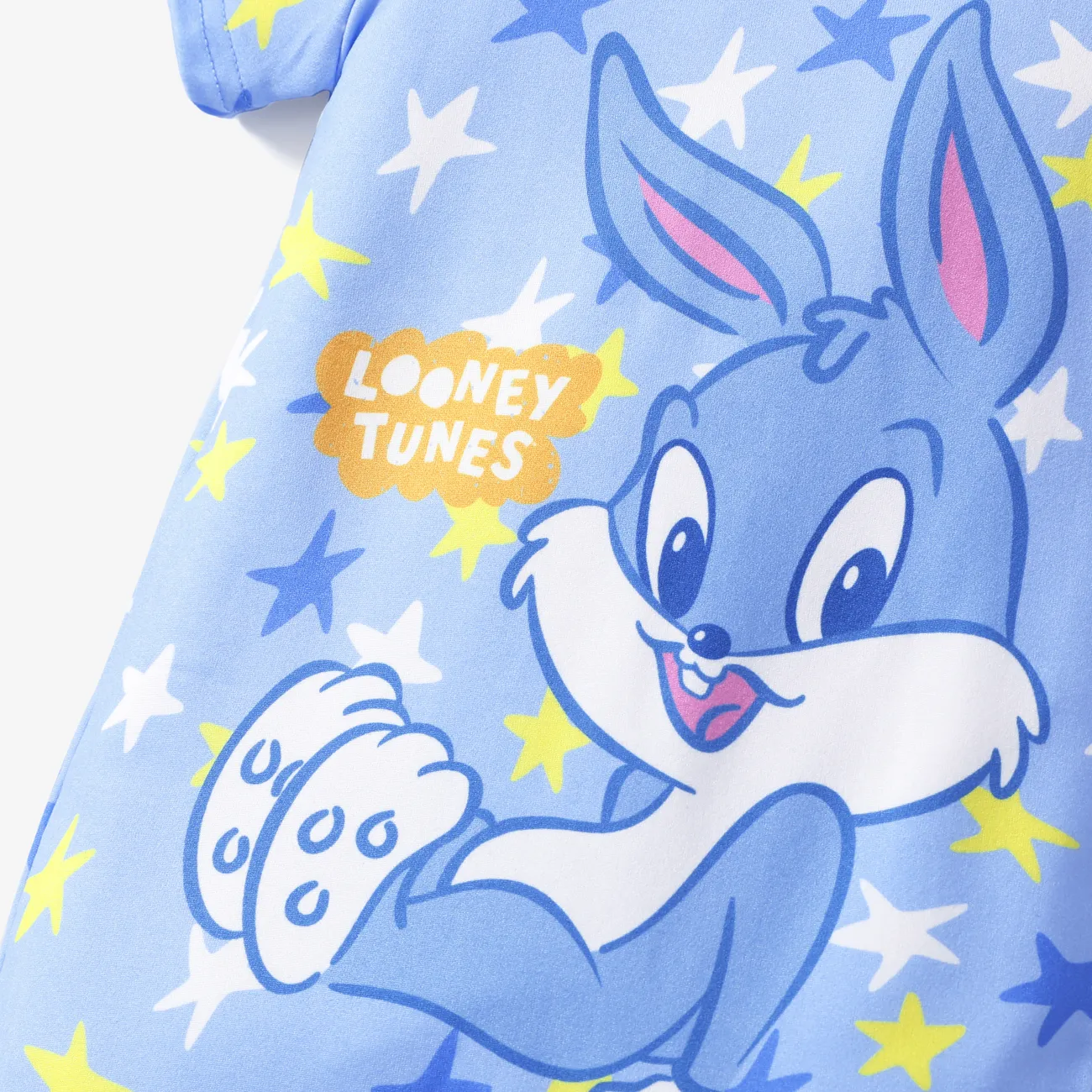 Looney Tunes Unisexe Enfantin Barboteuses Bleu big image 1