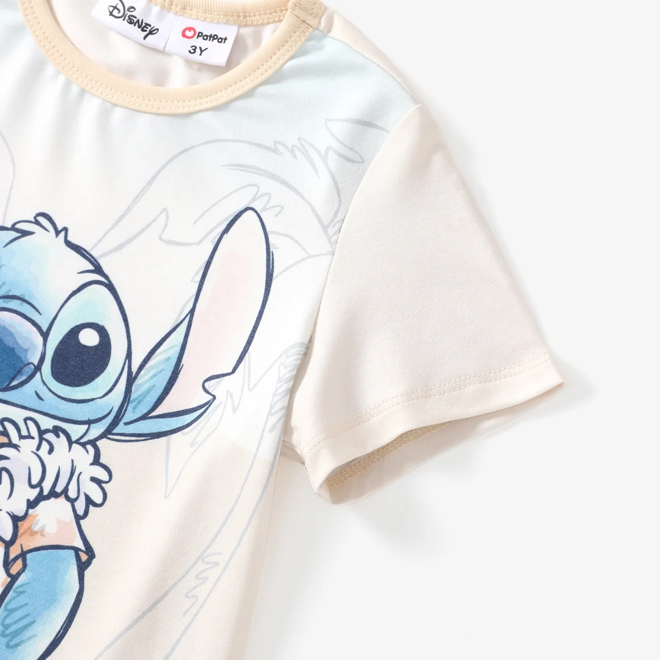 Ponto Disney 2 unidades Criança Menino Infantil conjuntos de camisetas Laranja big image 1