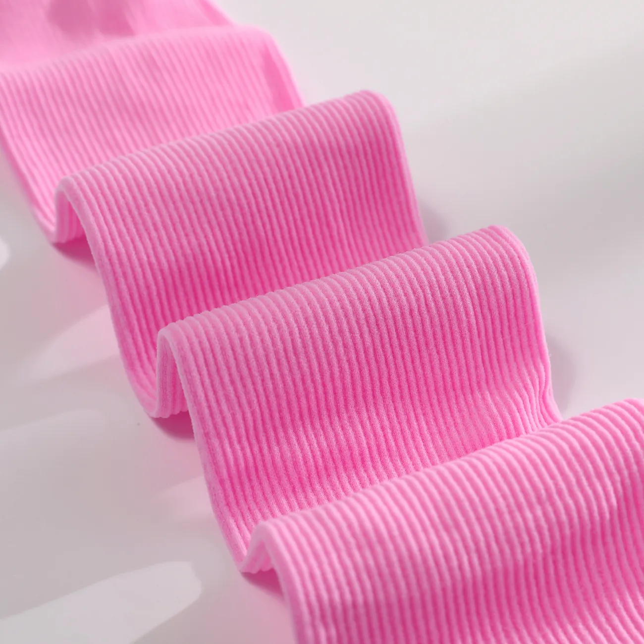 Tout-petit/enfants Fille Casual Mid-Calf Solid Pile Chaussettes dans les couleurs Candy rose-mauve big image 1