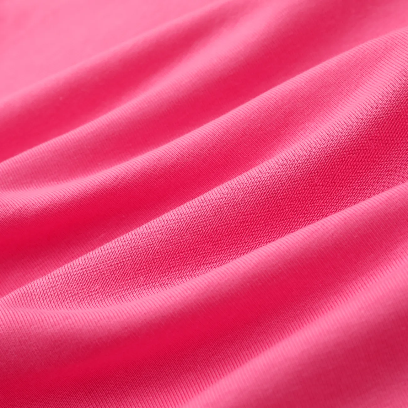 Kid Girl Solid Color Hip-covering Cami Dress Dark Pink big image 1
