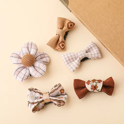 Baby/toddler Girl Sweet Style 5-Pack Hair Clip