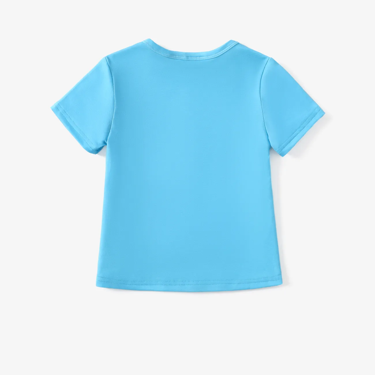Disney Frozen Niño pequeño Chica Infantil Manga corta Camiseta Azul big image 1