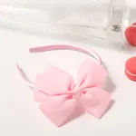 Kleinkind/Kinder Mädchen Lässiges Schmetterlingsschleifen-Haarband rosa