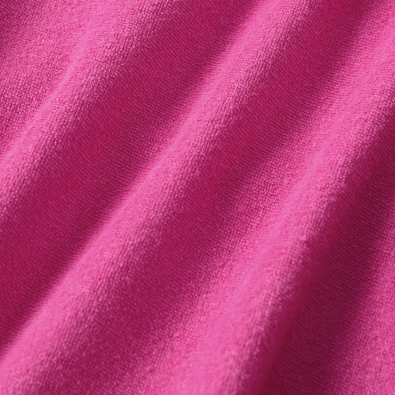 Puntada Disney Chica Con capucha Deportivo Trajes de baño rosado big image 1