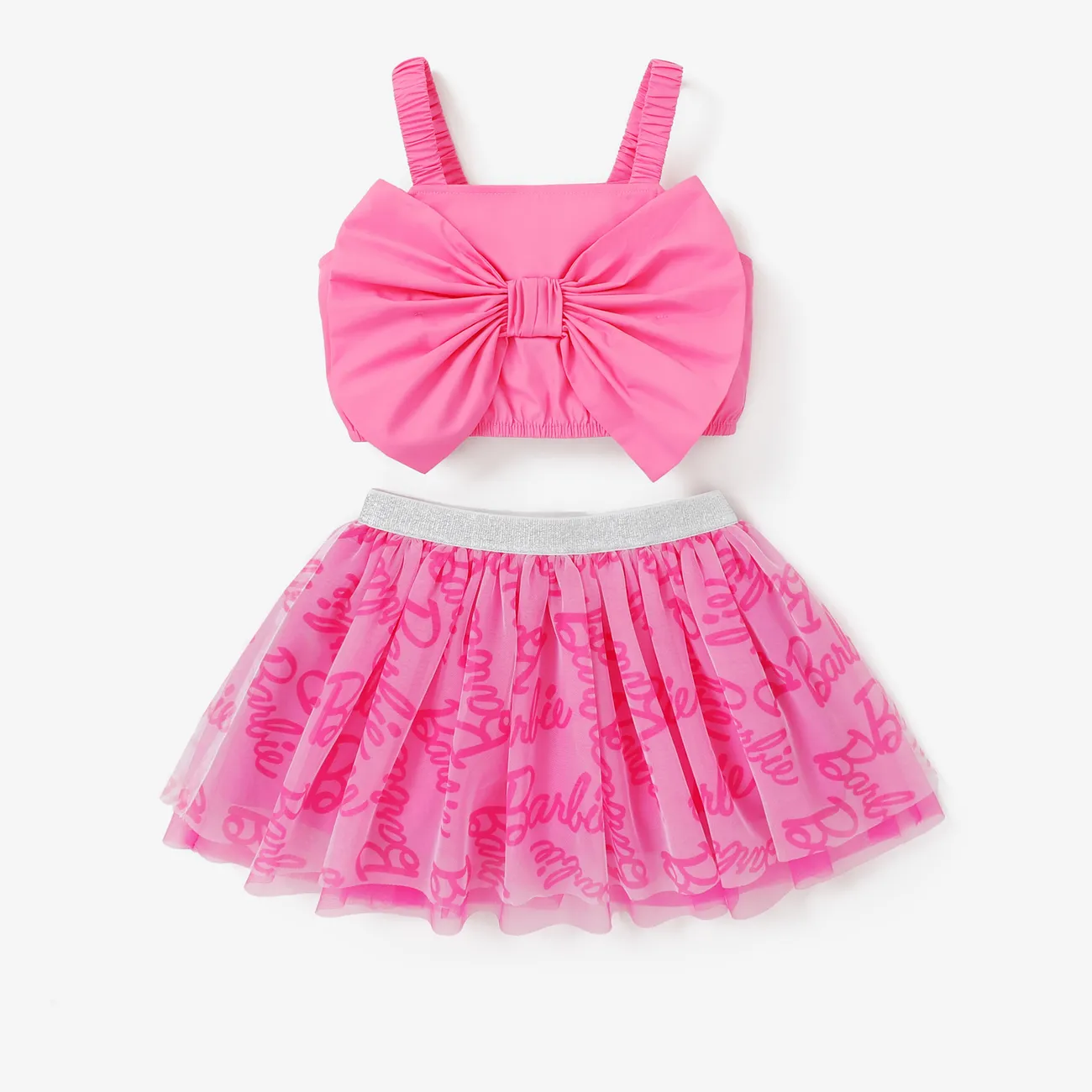 Barbie 2 pièces IP Fille Hypersensible Doux Costume jupe roseo big image 1